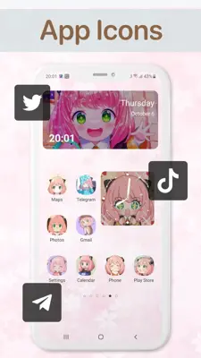 Themes App Icons android App screenshot 0